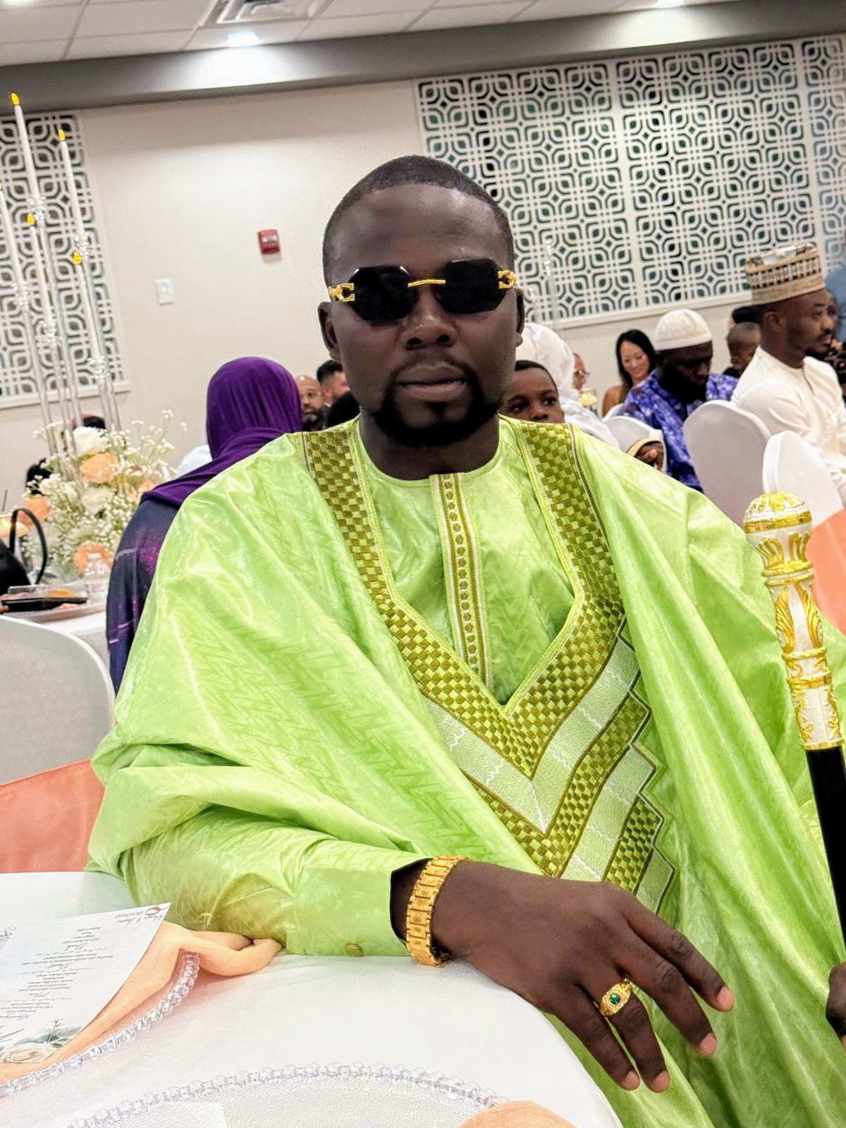 Abdoulaye Sanoe, Financial Secretary/Treasurer of MATEX Dallas